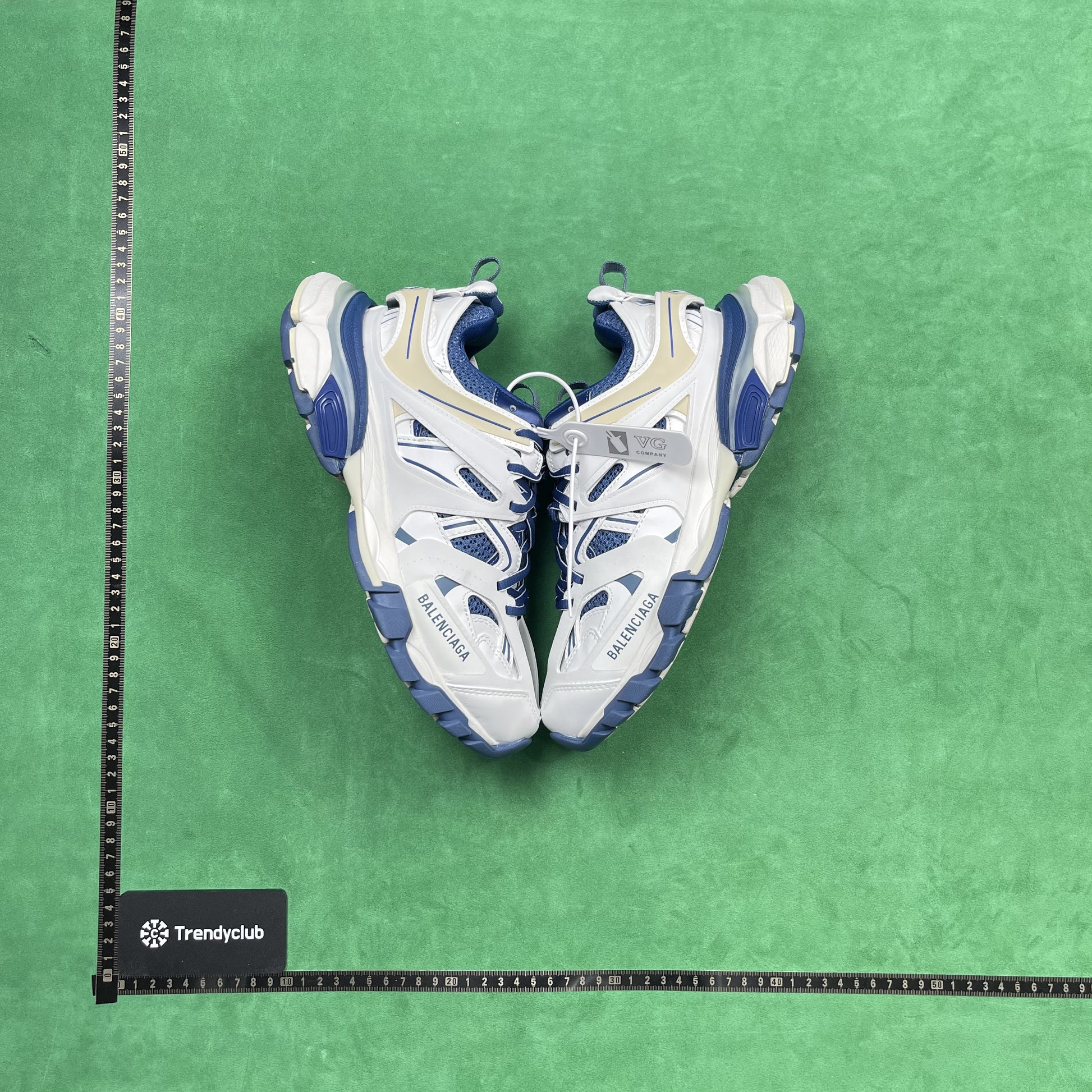 BALENCIAGA TRACK - WHITE BLUE