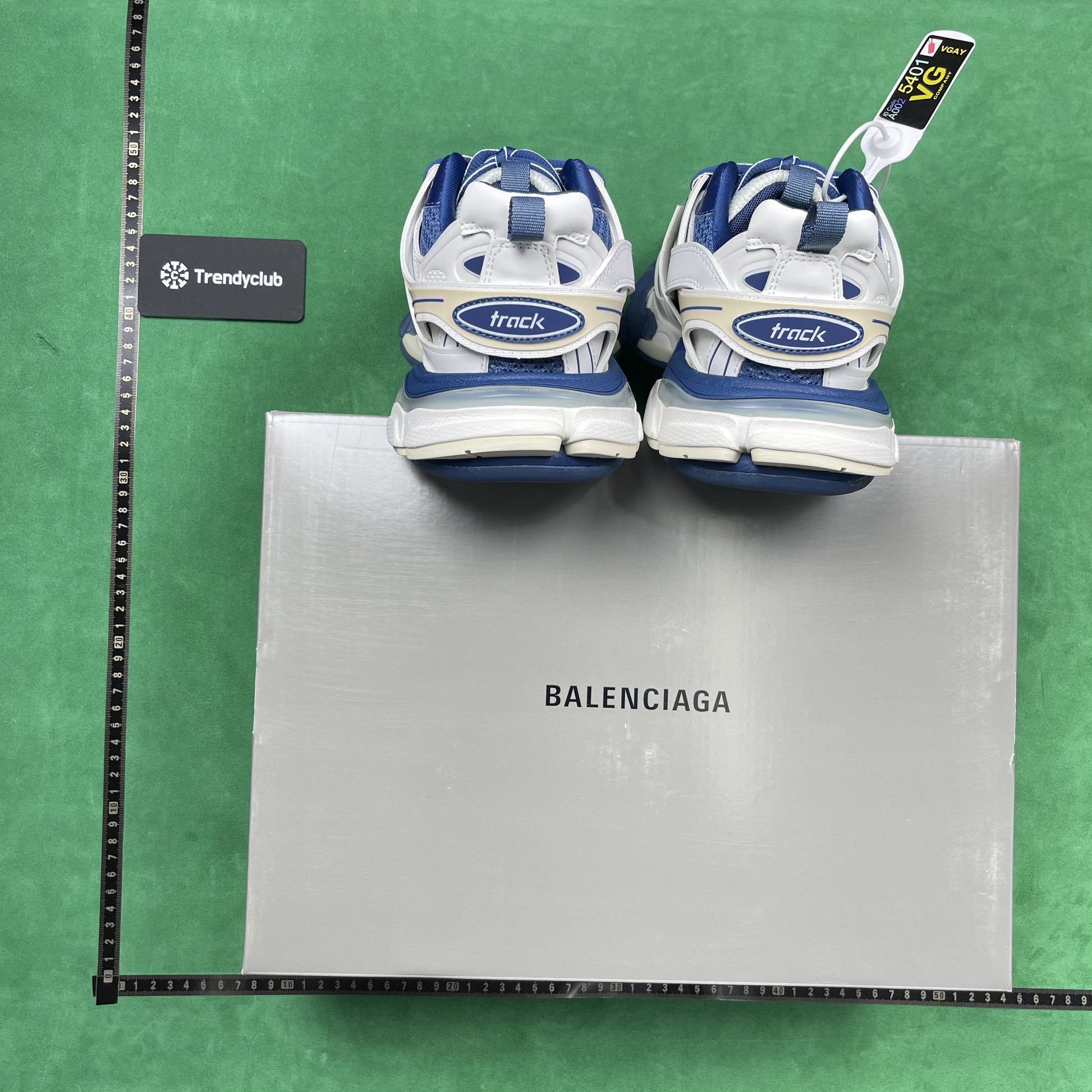 BALENCIAGA TRACK - WHITE BLUE