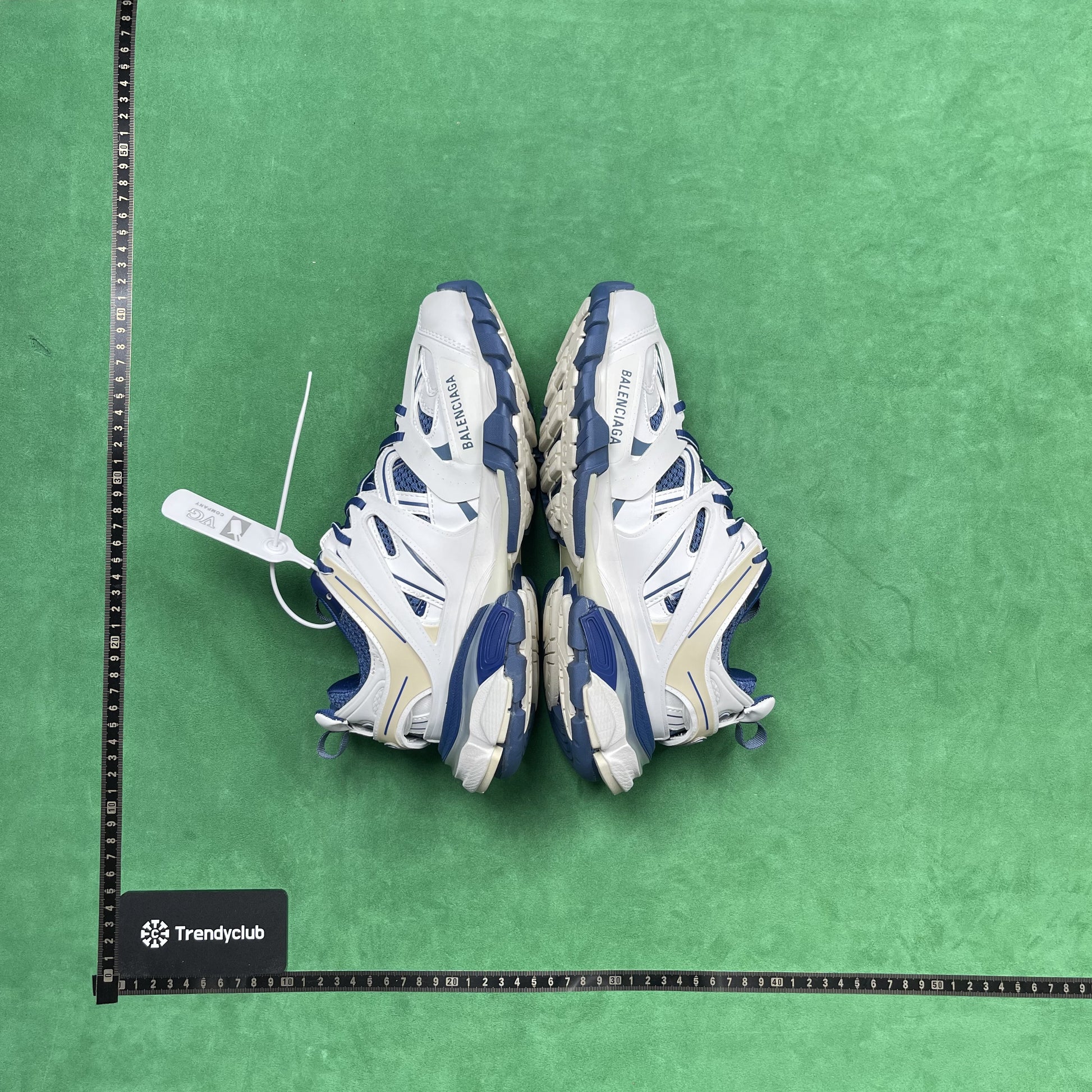 BALENCIAGA TRACK - WHITE BLUE